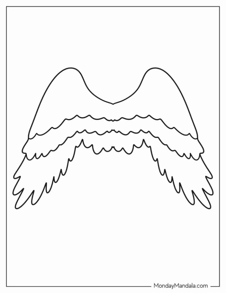 60 angel templates (free pdf printables)